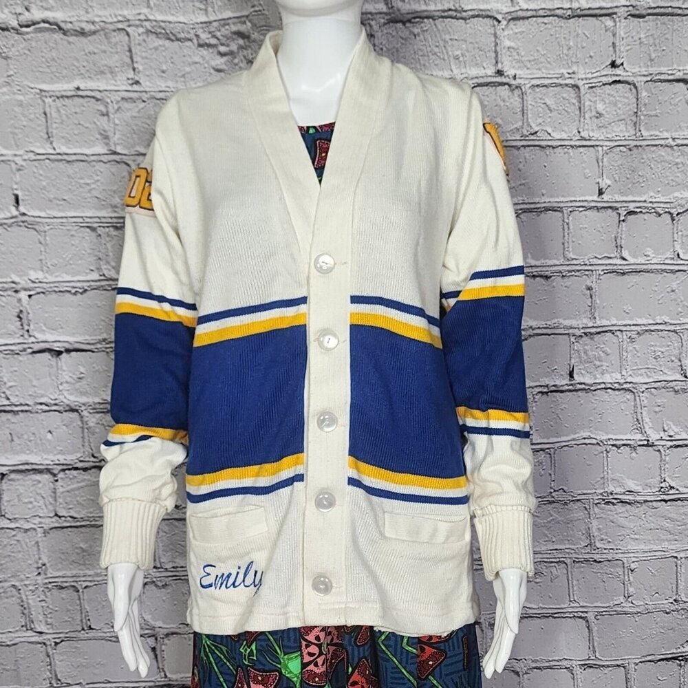 Coleman Knitted Mills Wasatch Warriors Varsity Sweater, Women's Medium